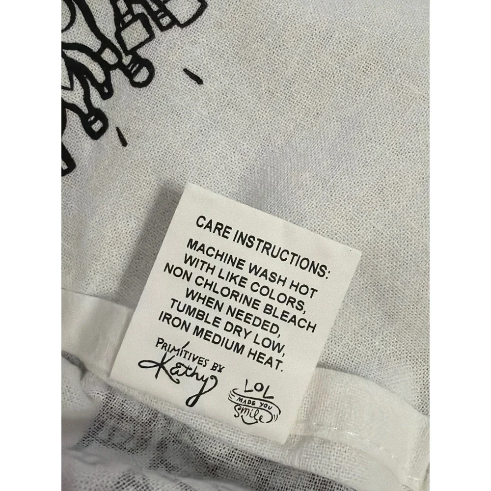 NWT Primitives by Kathy Dish Towel Unisex OS‎ Cream I Mean Business Liquor Store